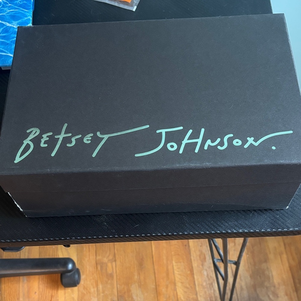 Betsey Johnson White Sparkle Platform Sneakers - Picture 4 of 4